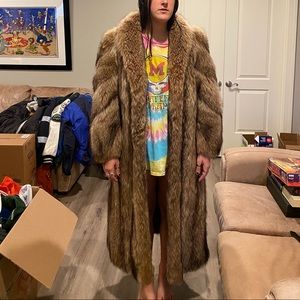Fur jacket barely worn from nyc fur company